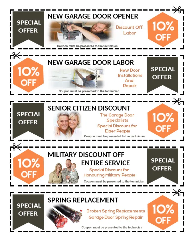 5 Star Garage Doors Stow, MA 978-252-1226 - CouponSet15-five
